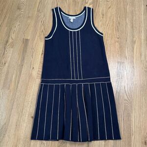 Banana Republic Sleeveless Drop Waist Midi Dress Women's XL Tall